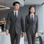 修身同款商务男女西服