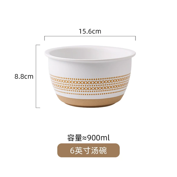 6 -inch soup bowl