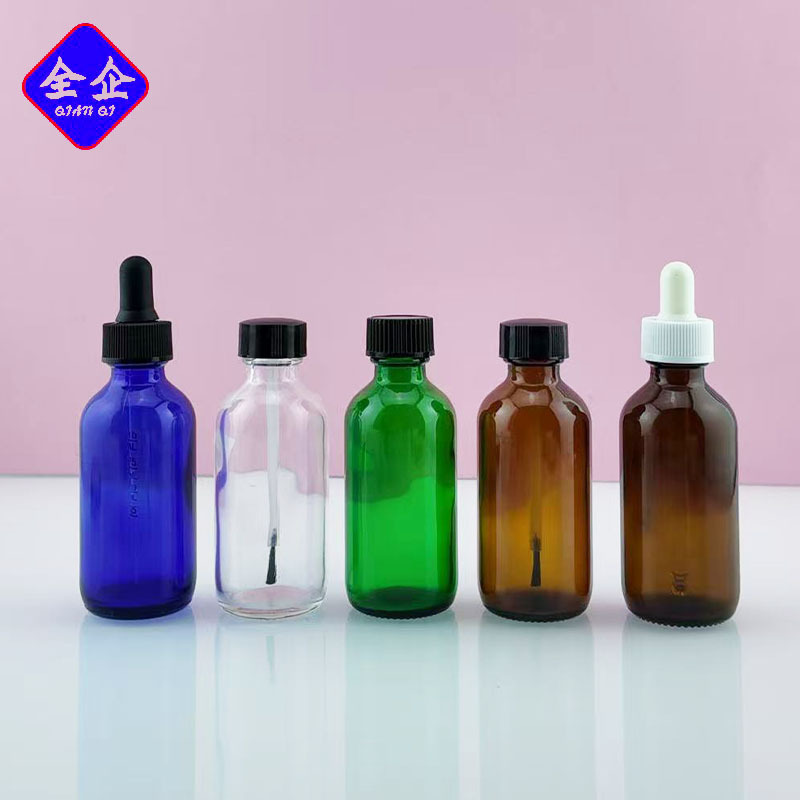 茶色波士顿瓶避光玻璃滴管瓶15ml-480ml棕色精油瓶厂家现货供应|undefined