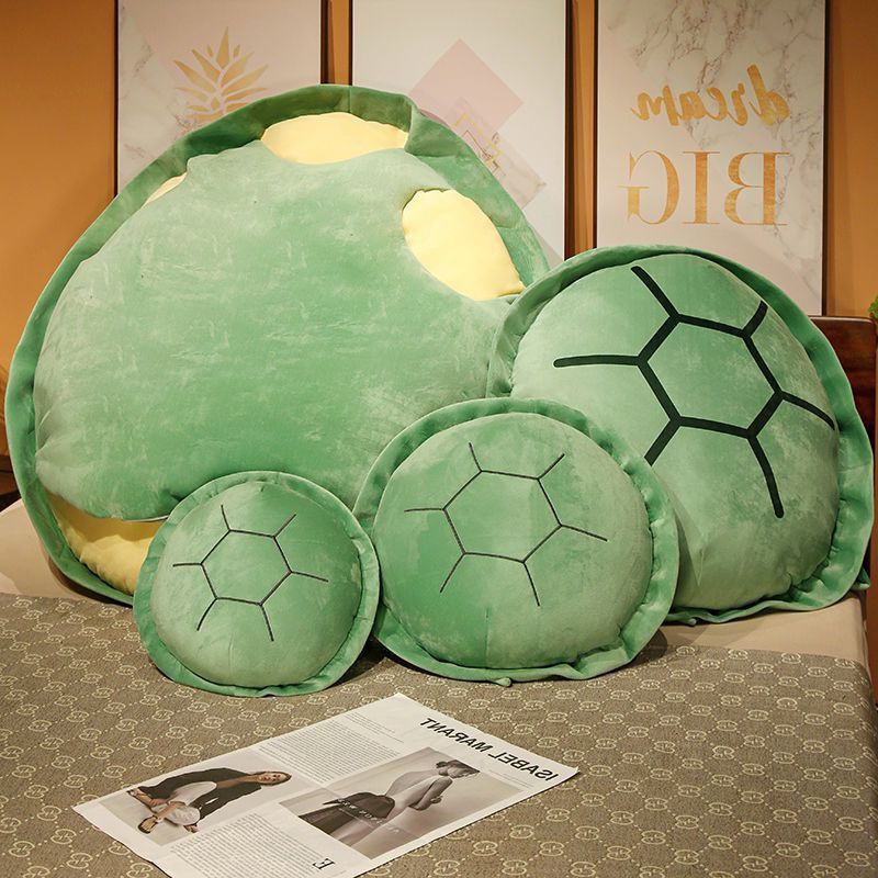 乌龟大龟壳壳抱枕玩偶可穿睡觉成人小孩乌龟壳可穿玩偶公仔抱枕