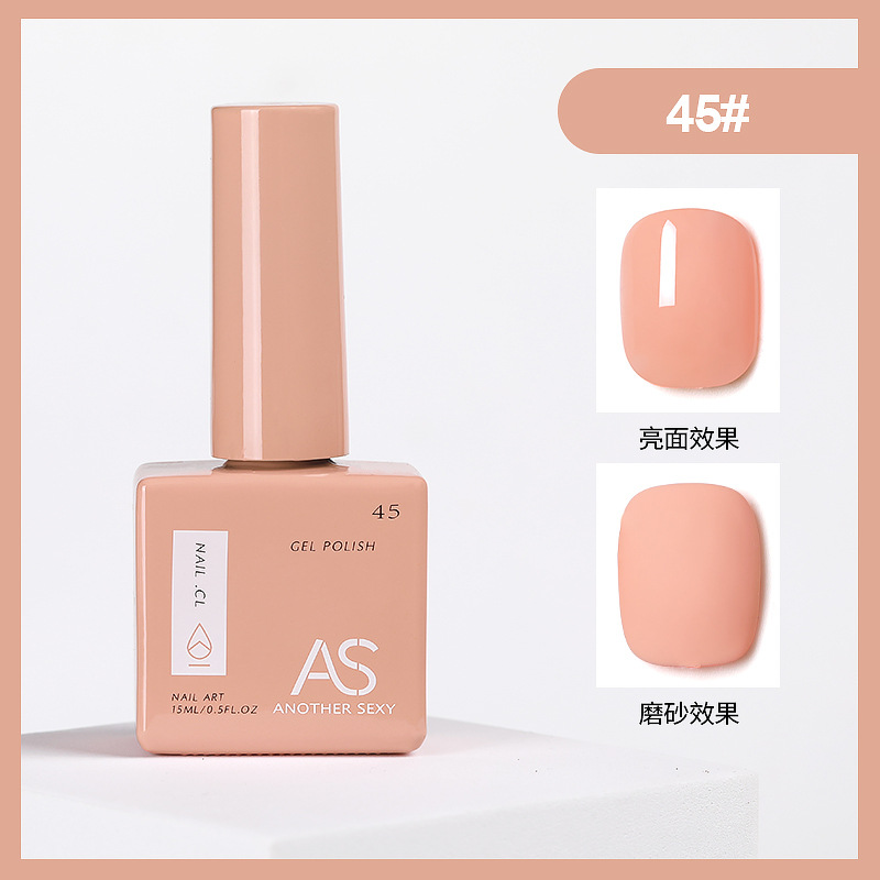Internet celebridad esmalte de uñas pegamento 2021new traje de verano 60 popular color una botella un color pequeño conjunto para salón de uñas