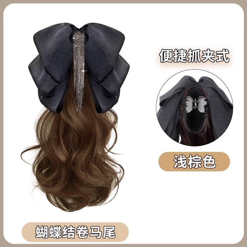 Cauda de caballo peluca de cabello