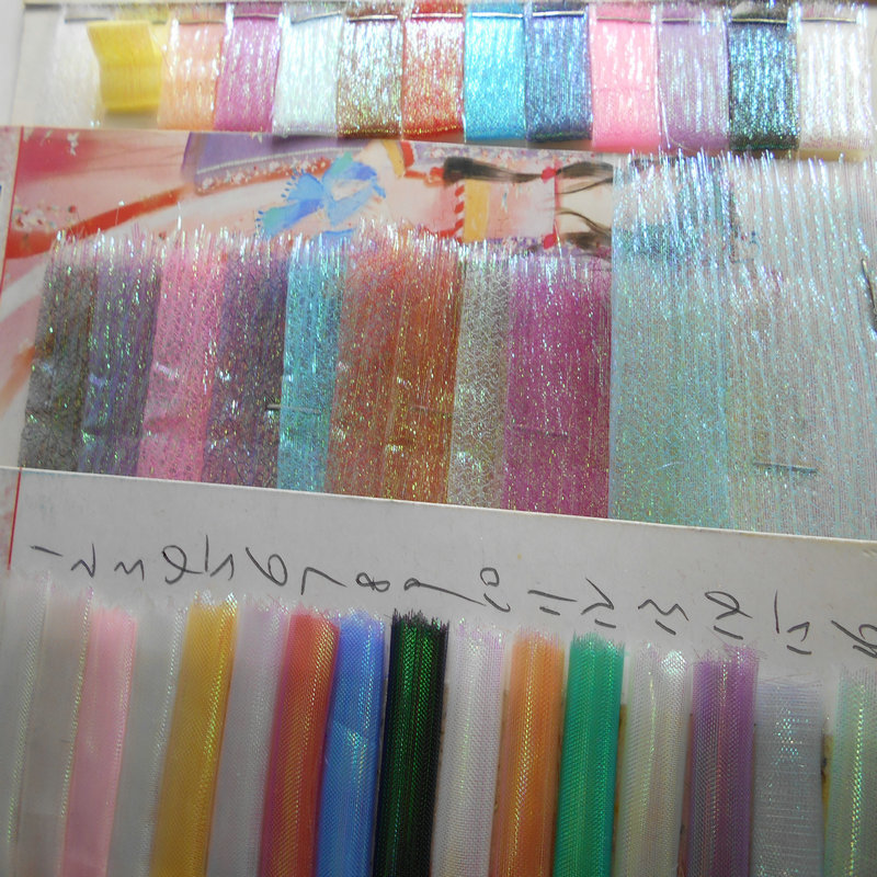 双色雪纱七彩雪纱炫彩网纱平七彩皱七彩网纱皱炫彩彩虹纱网布面料