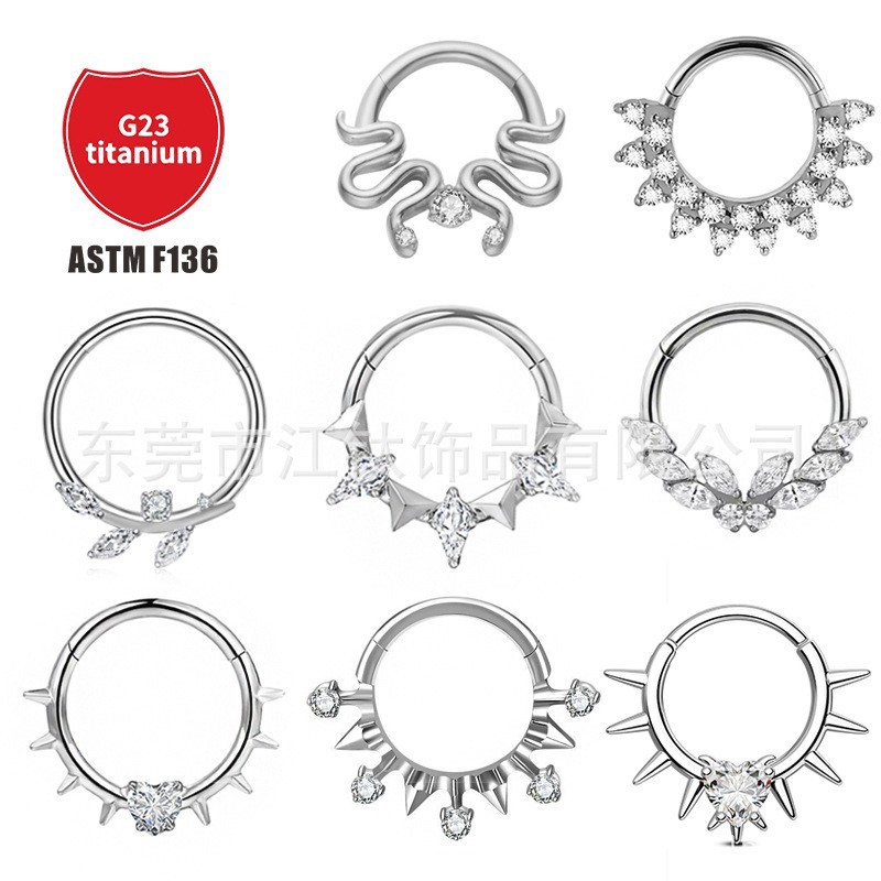 Labret stud lip piercing jewelry styling detail