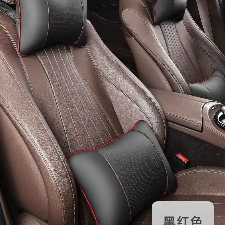 Car Headrest, Cervical Spine Support, Car Pillow, Seat Headrest, Waist Support Cushion, Backrest Cushion, Universal Pillow for All Seasons