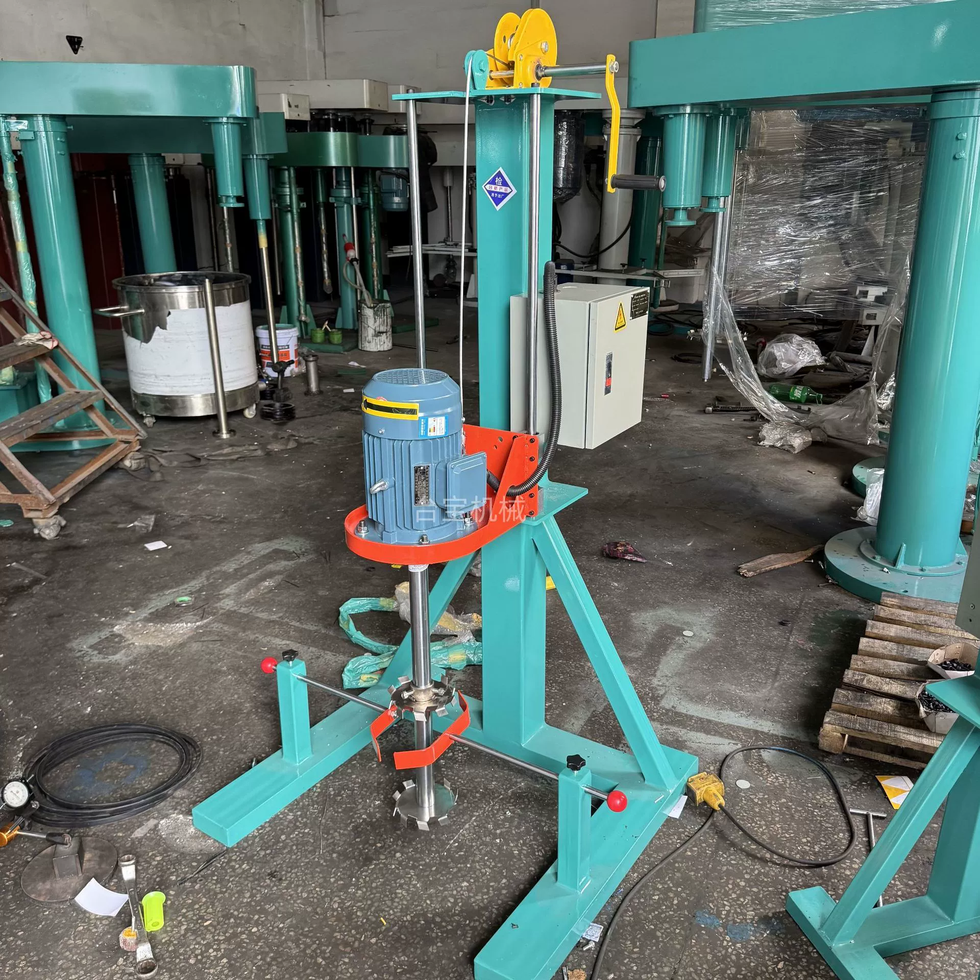 Поставка Хунань высокоскоростной диспергируя машина клей жидкий смеситель чернил цилиндра производители