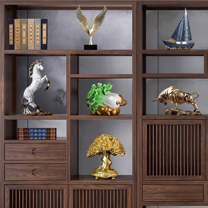 Wholesale Atmospheric Boss Decorations, Craft Ornaments, Art Office Luxury Chinese Style Office Office Light