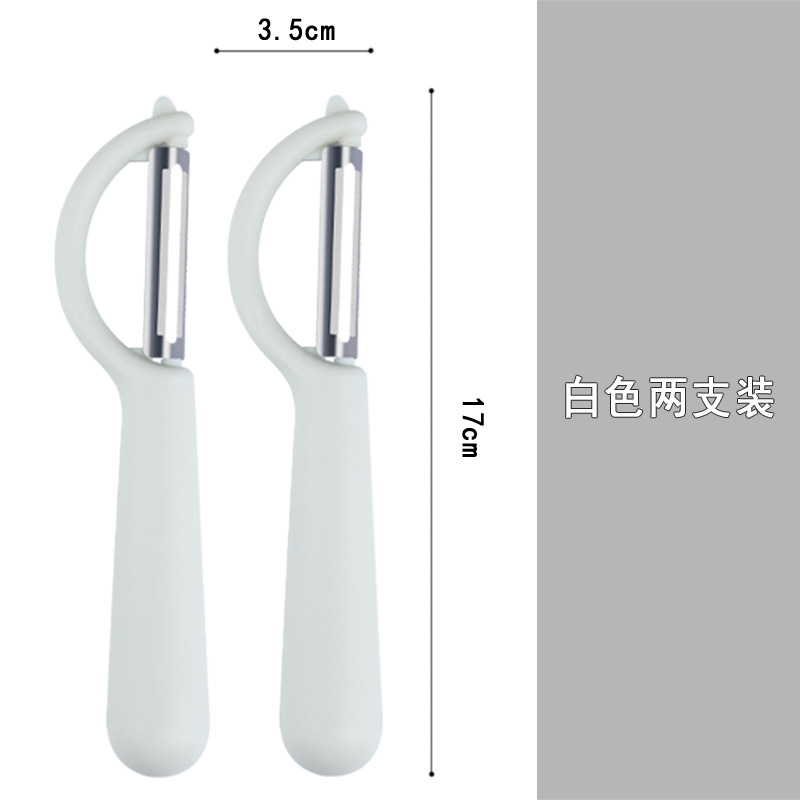 Cuchillo de corte de frutas de cocina de patatas regalo gran cantidad de cuchillo de raspado multifuncional de acero inoxidable puede no