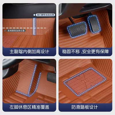 Anti-Slip Floor Mats, Universal Foot Pad