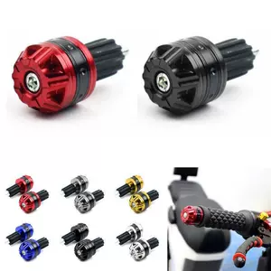 CNC handlebar end cap modification accessories, aluminum alloy scooter electric vehicle handlebar plug decorative handlebar end cap