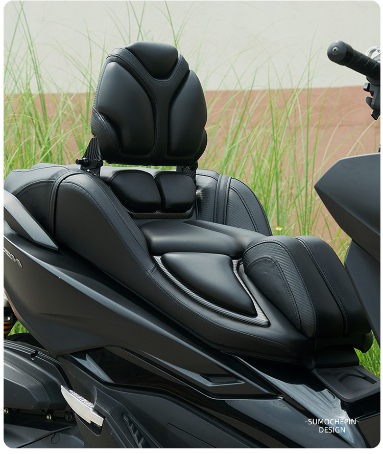 Suitable for Honda Fosha NSS350 FORZA350 modified cushion assembly latex seat bag adjustable waist support