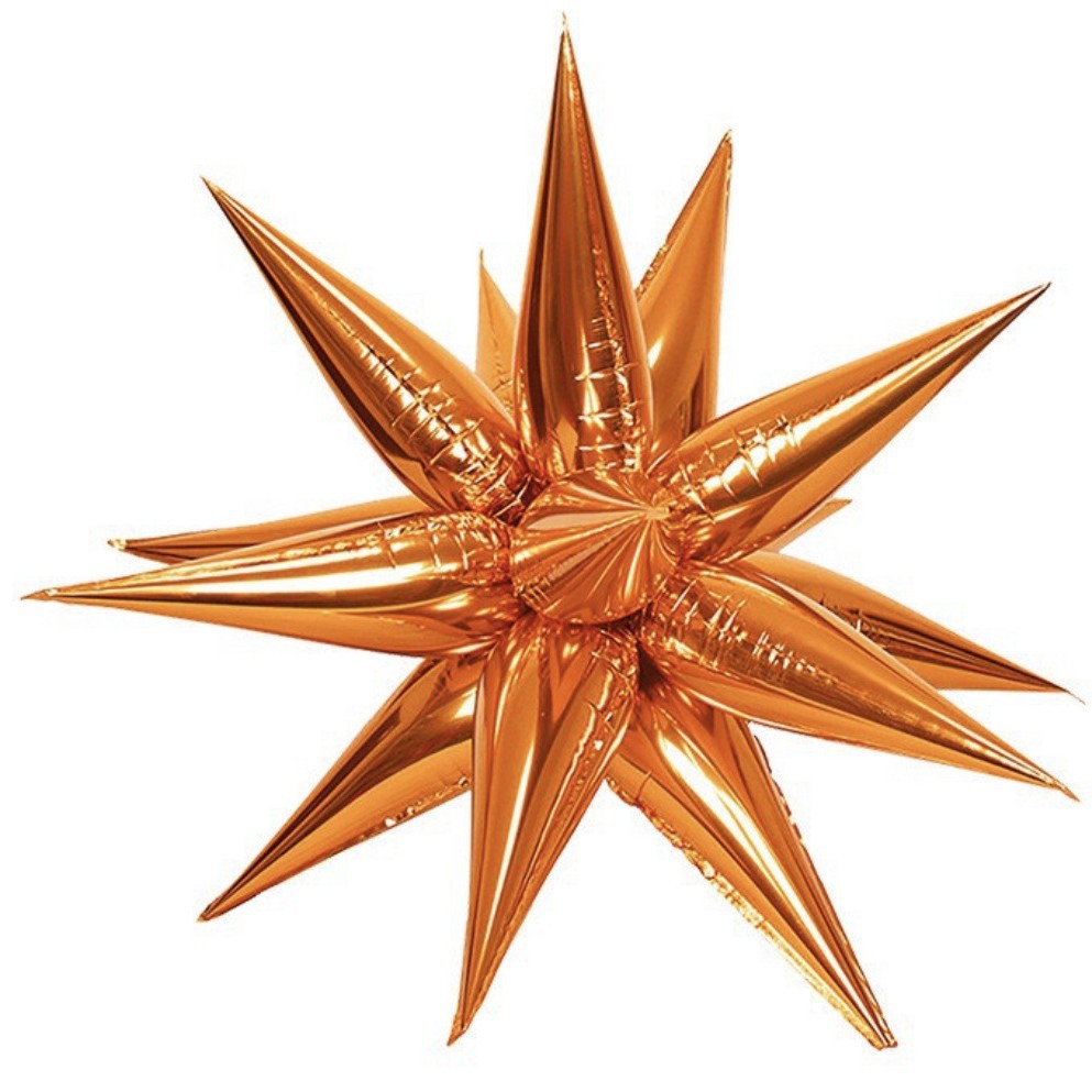 Gran explosión estrella de aluminio película globo gota cono luz fondo del partido Centro Comercial decoración la boda atmósfera diseño al por mayor