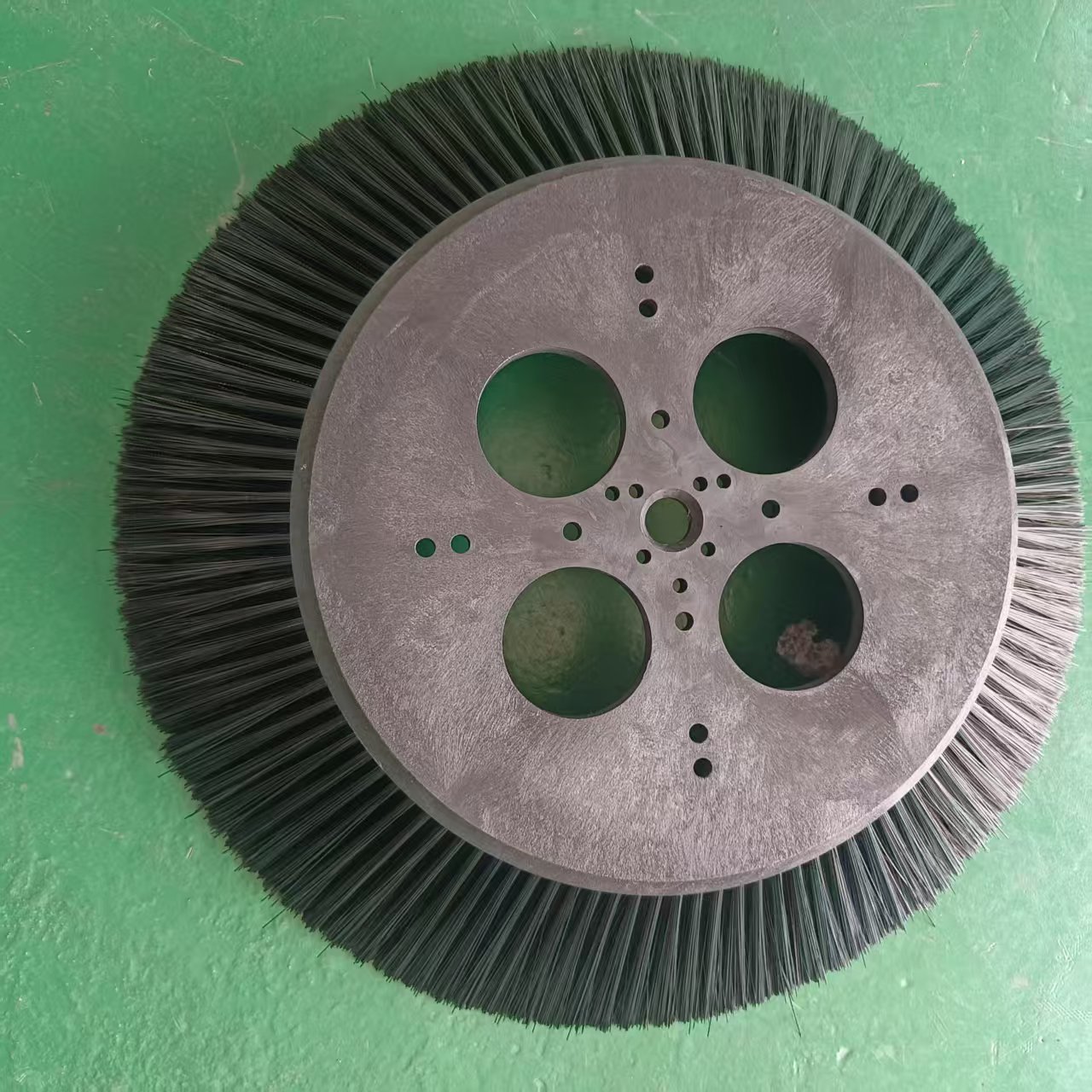 电动扫地车边刷 刷盘400*600扫路车圆盘刷PBT刷丝