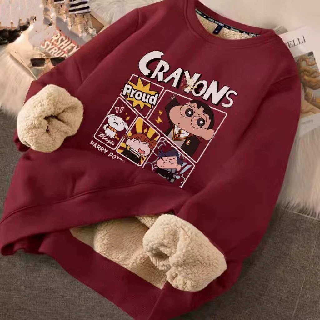 Осенний и зимний бархатный толстый свитер для мужчин и женщин