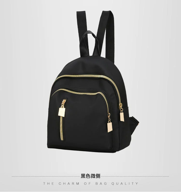 (Cross-border trading), backpack, nylon shoulder bag for leisure, 2019, Korean style