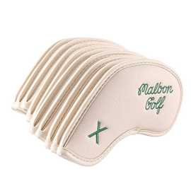 1套 颜色：图片色 材质：PU 渔夫帽高尔夫铁杆套帽套双面数字球杆