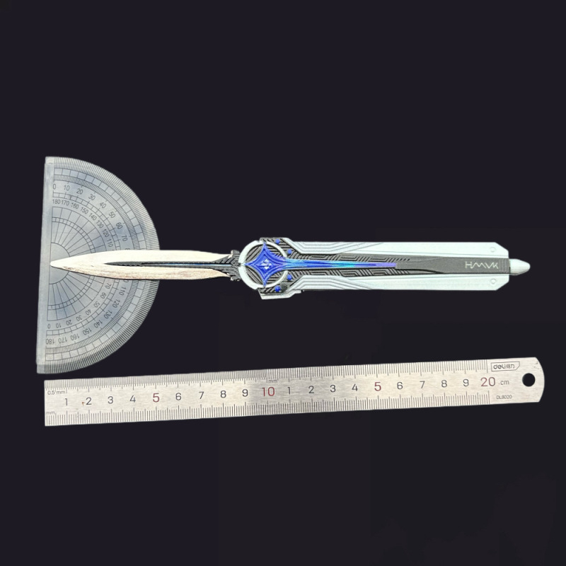 三角洲行动游戏周边武器模型北极星弹动收缩版蝴蝶玩具刀工艺摆件|undefined