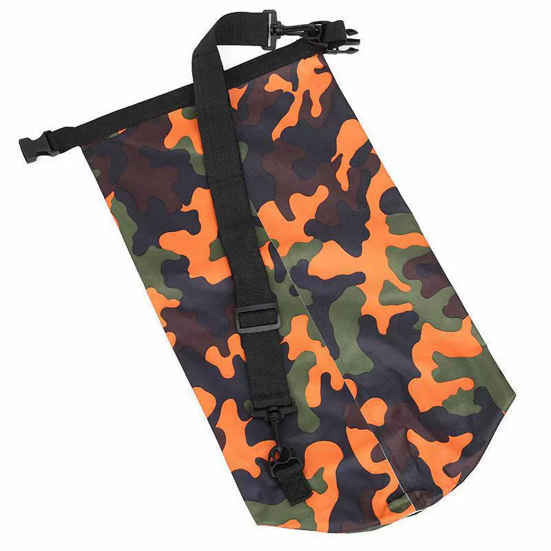 Трансграничная Горячая Водонепроницаемая пляжная сумка-ведро 500D с зажимом Mesh Плавающая сумка Спорт на открытом воздухе Удобная надувная водонепроницаемая сумка