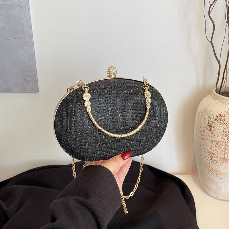 This Year's Popular Bags 2025 New European and American Fashion Celebrity Shoulder Bag Women's Chain Crossbody Hand Box Bag