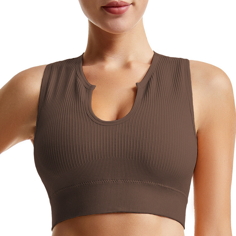 Yoga correr a prueba de golpes transpirable de secado rápido sin aros push-up anti-flacidez fitness deportes chaleco pantalones cortos traje cómodo