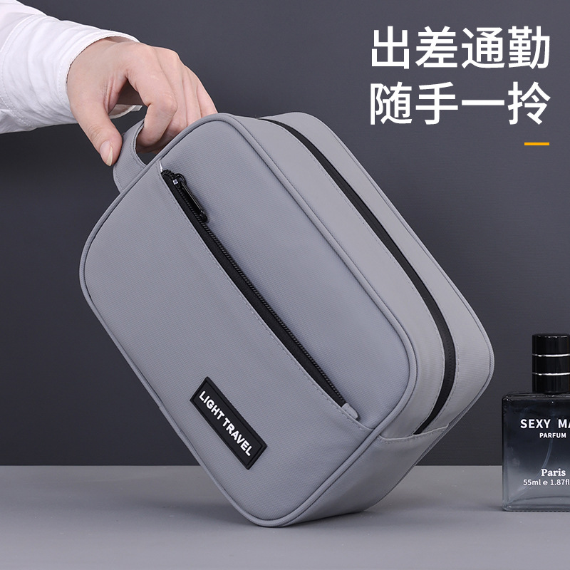 Bolsa de lavado de viaje para hombres 2025 nuevo juego de artículos de tocador de viaje para viajes de negocios bolsa de almacenamiento de lavado de maquillaje portátil