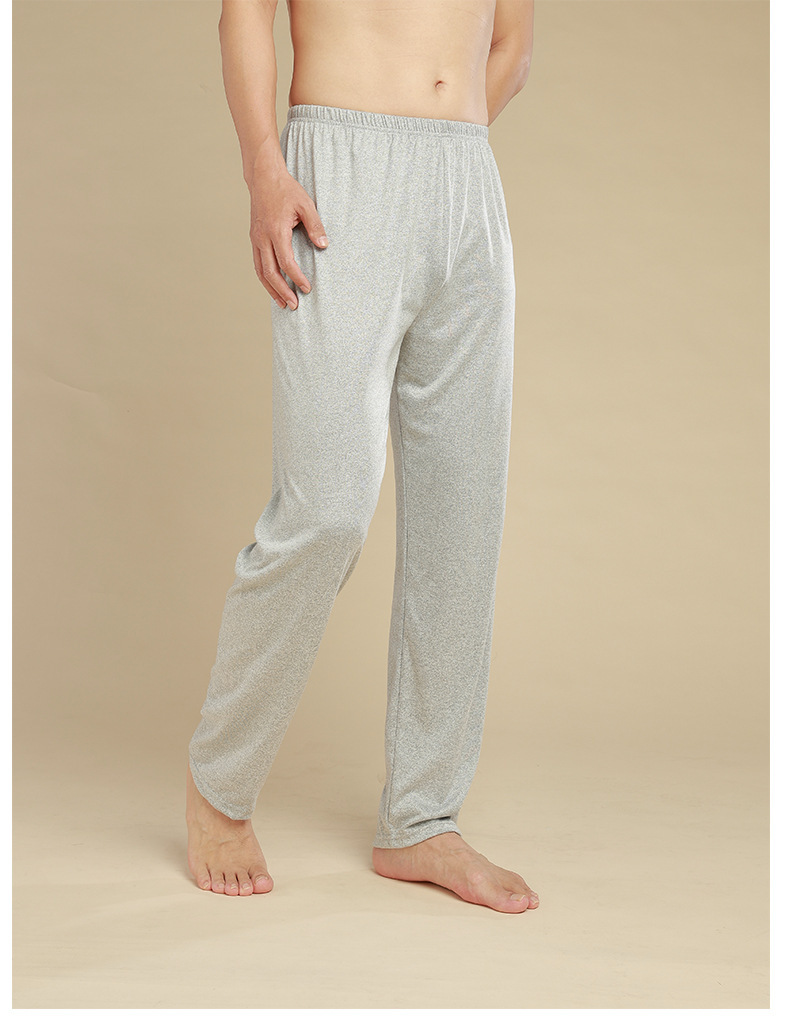 Heren slaapshorts comfortabel ademend elastisch_voghion.com