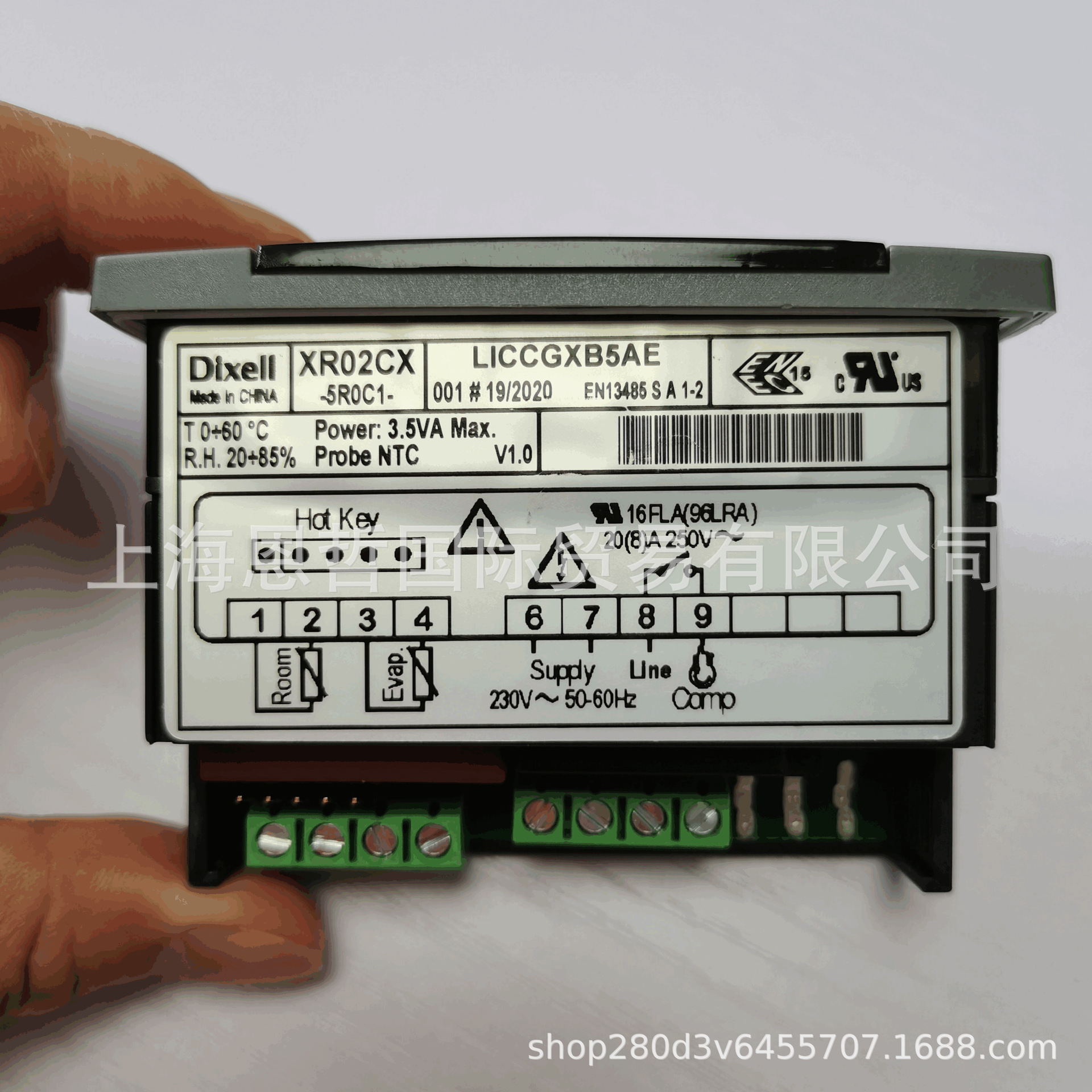 小精灵温控器XR02CX-4N1F1/4N0F1 XR06CX-4N1F1 XR03CX-4N0F1