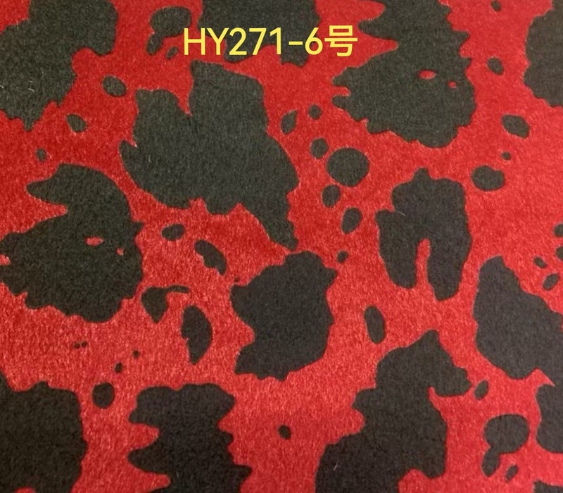 メーカー卸売 HY271 2 色の牛柄ヒョウ柄模造馬の毛靴、ブーツ、バッグ、ハンドバッグに適しています馬の毛の表面|undefined