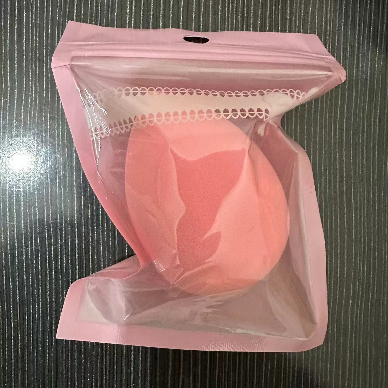 Esponja de maquillaje de doble uso, seca y húmeda, envasada individualmente, venta directa de fábrica Meiyang