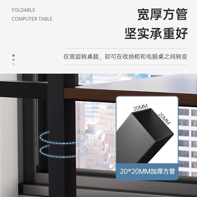 Mesa de comedor plegable, mesa de comedor móvil, mesa rectangular fácil de almacenar, mesa de alquiler, pequeña mesa