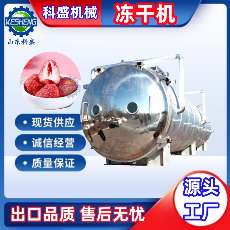 大蒜冻干机 即冲紫菜蛋花鲜蔬汤真空冷冻干燥 奶糖棒棒糖冻干设备