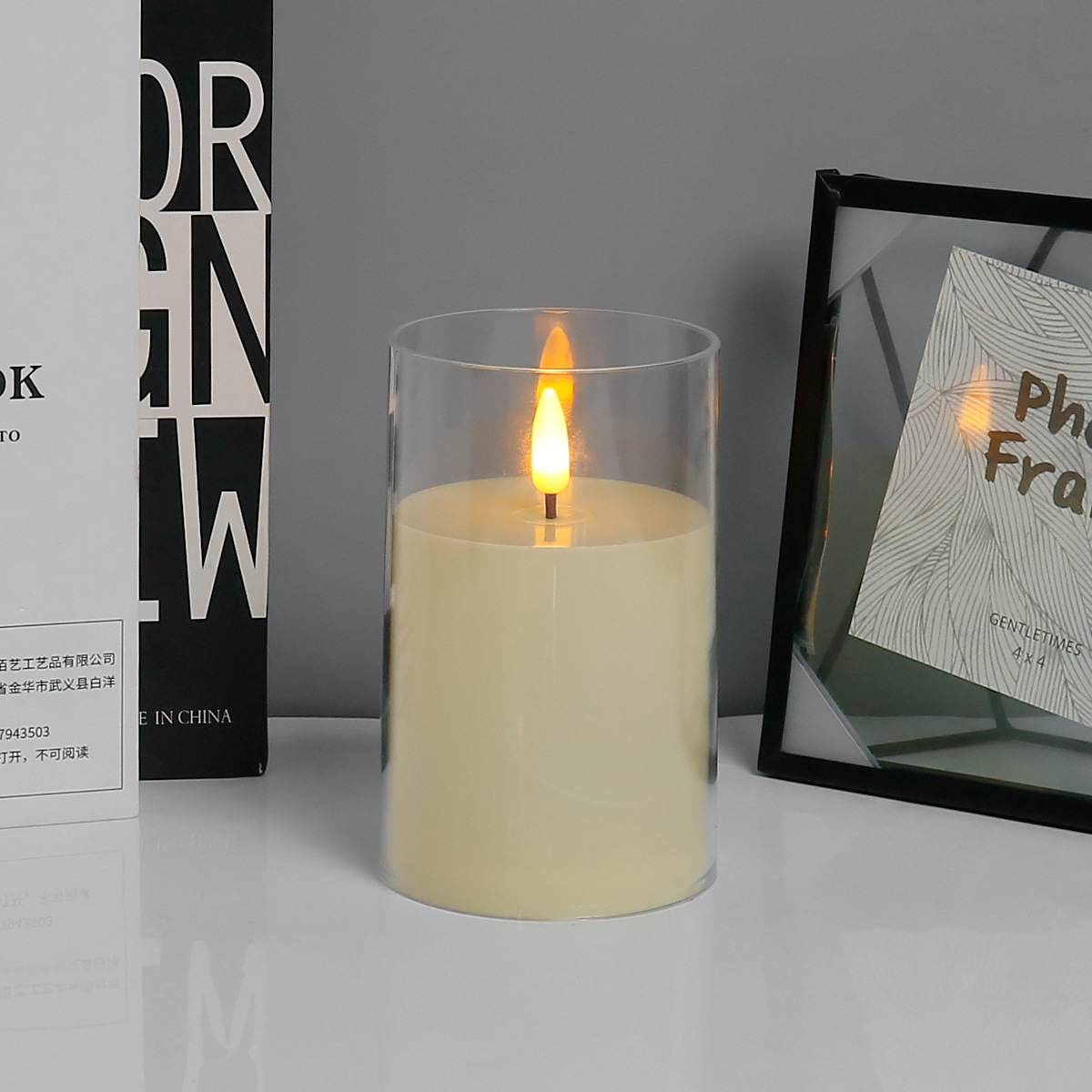 총알 아이보리 화이트 투명 7.5*12.5