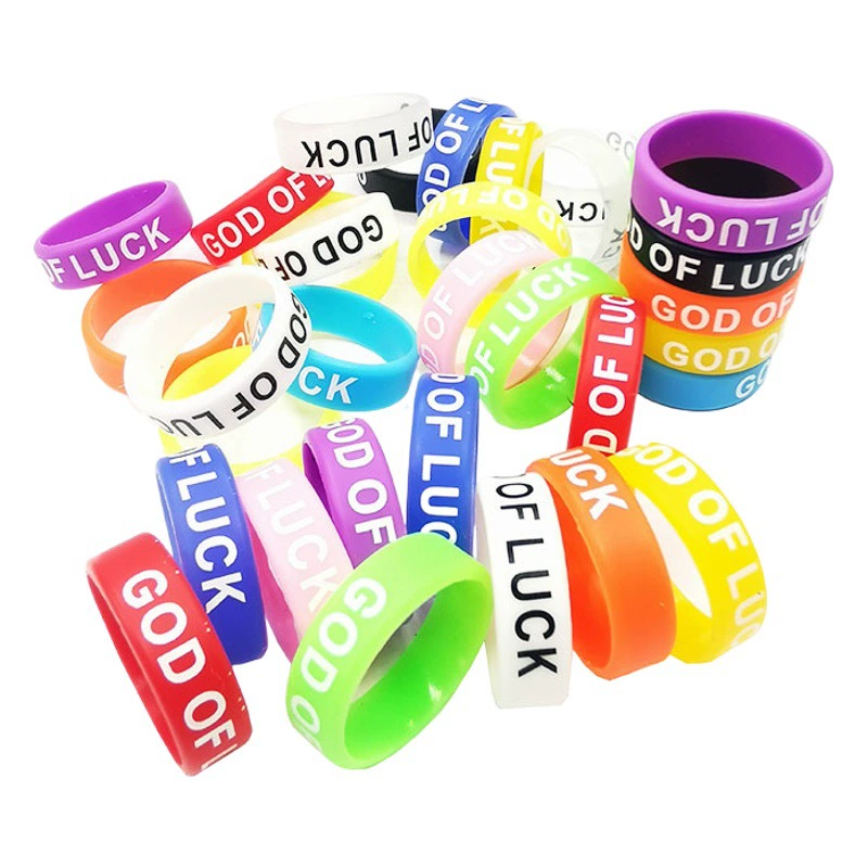 Светящееся принудительное кольцо Удочка Большое кольцо Удочка Stop Road Азиатская ручка для удочки Декоративное кольцо Силиконовое противоскользящее кольцо Веревка Пропуск ручки крышка