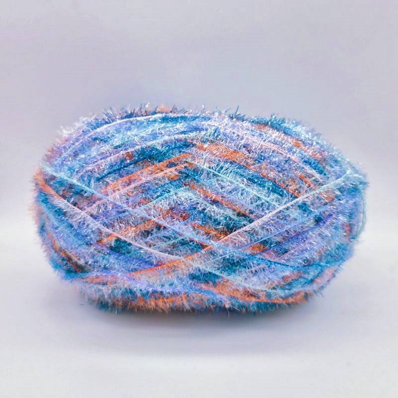 Hilo Brillante para Tejido a Mano de Poliéster para Crochet y DIY image 52