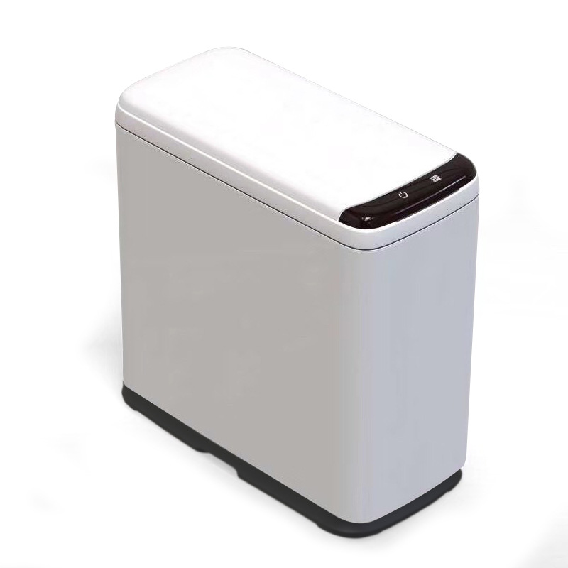 Basura de plástico de inducción inteligente 9L contenedor de acero inoxidable de pequeña capacidad automática basura de inducción infrarroja
