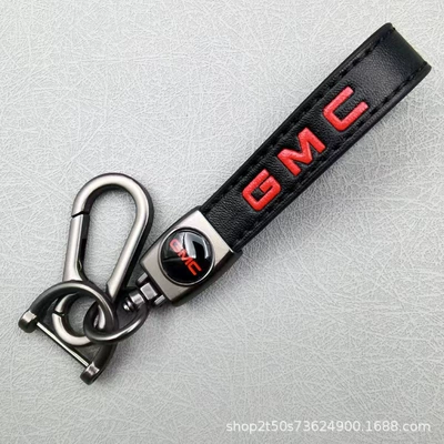 Other Automotive Exterior Supplies Car Keychain Amazon Hot-Selling - gmc-matt-gunmetal-lambskin-hanging-clock