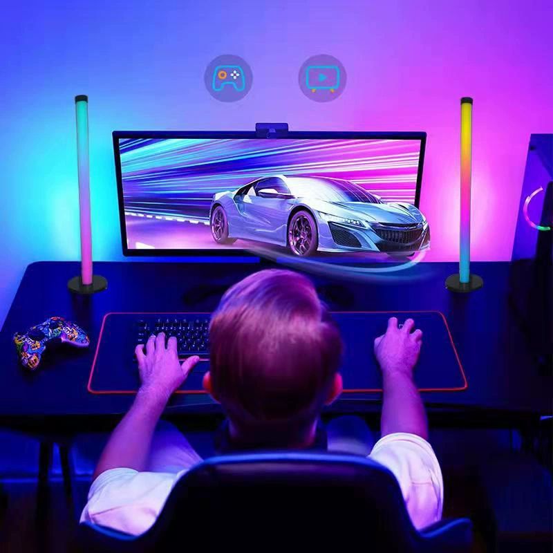 5v Bluetooth APP настольный атмосферный свет газовая атмосфера свет RGB э-спорт игровой фоновый свет выбор ритм свет голосовое управление свет