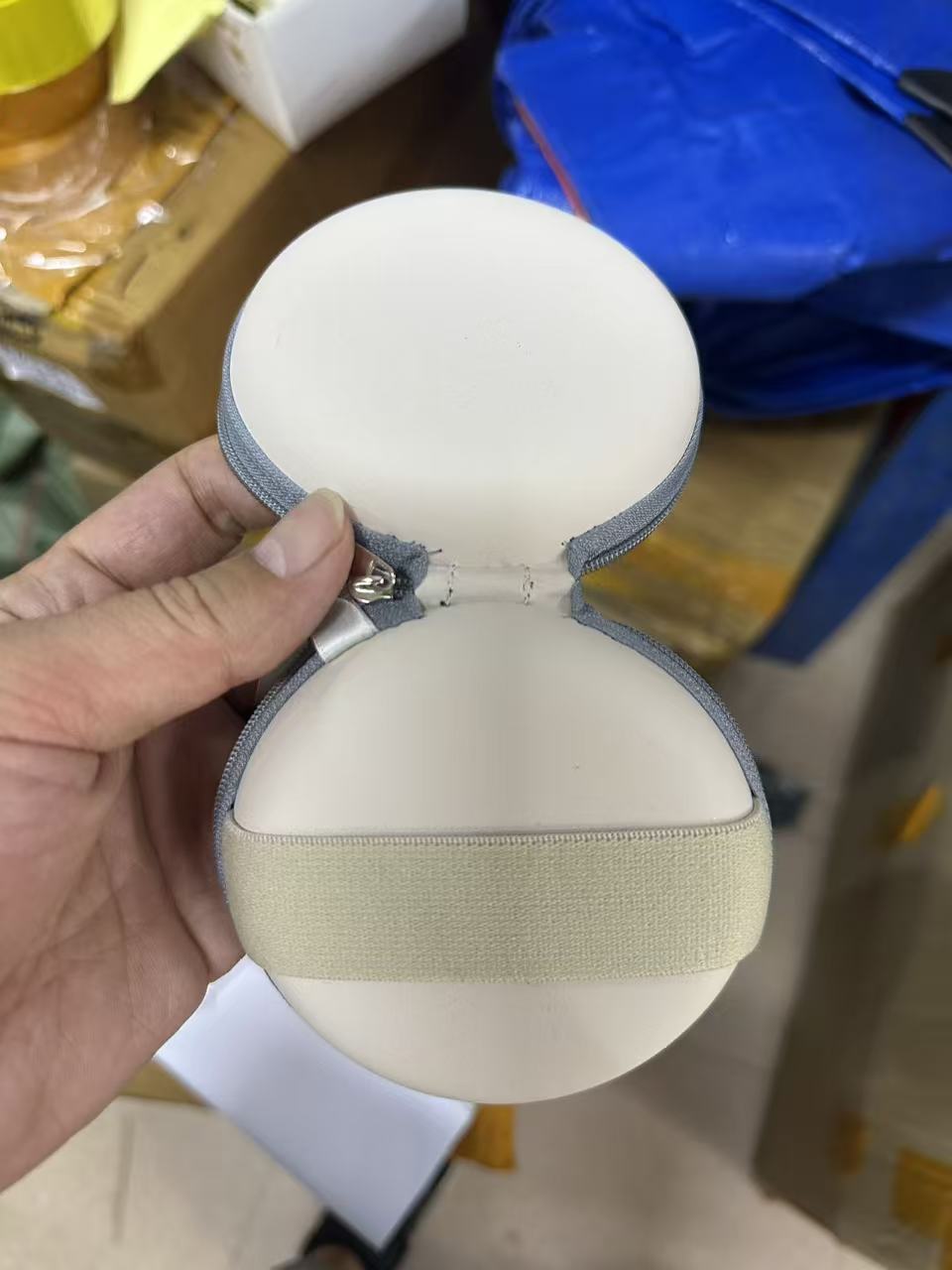 Kasha pu cremallera caja patjas conjunto caja de embalaje de lujo Lobo Rojo gafas de tela Destornillador Accesorios Set