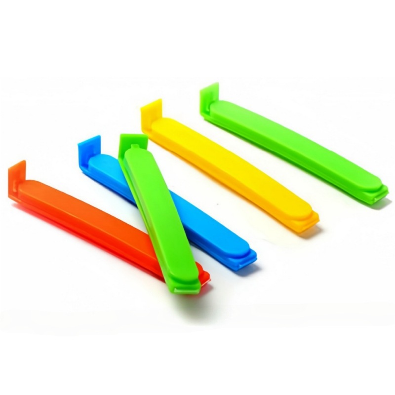 Clip de sellado de plástico, clip de té, bolsa de bocadillos para la conservación de alimentos, clip de sellado a prueba de humedad, los fabricantes de regalos pueden establecer el logotipo