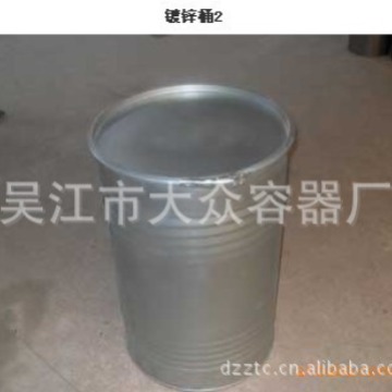 低供应镀锌桶50L银白色镀锌钢桶