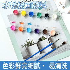 水の粉の絵の具の卸売りのdiy美術の手の絵画は水洗いすることができます。