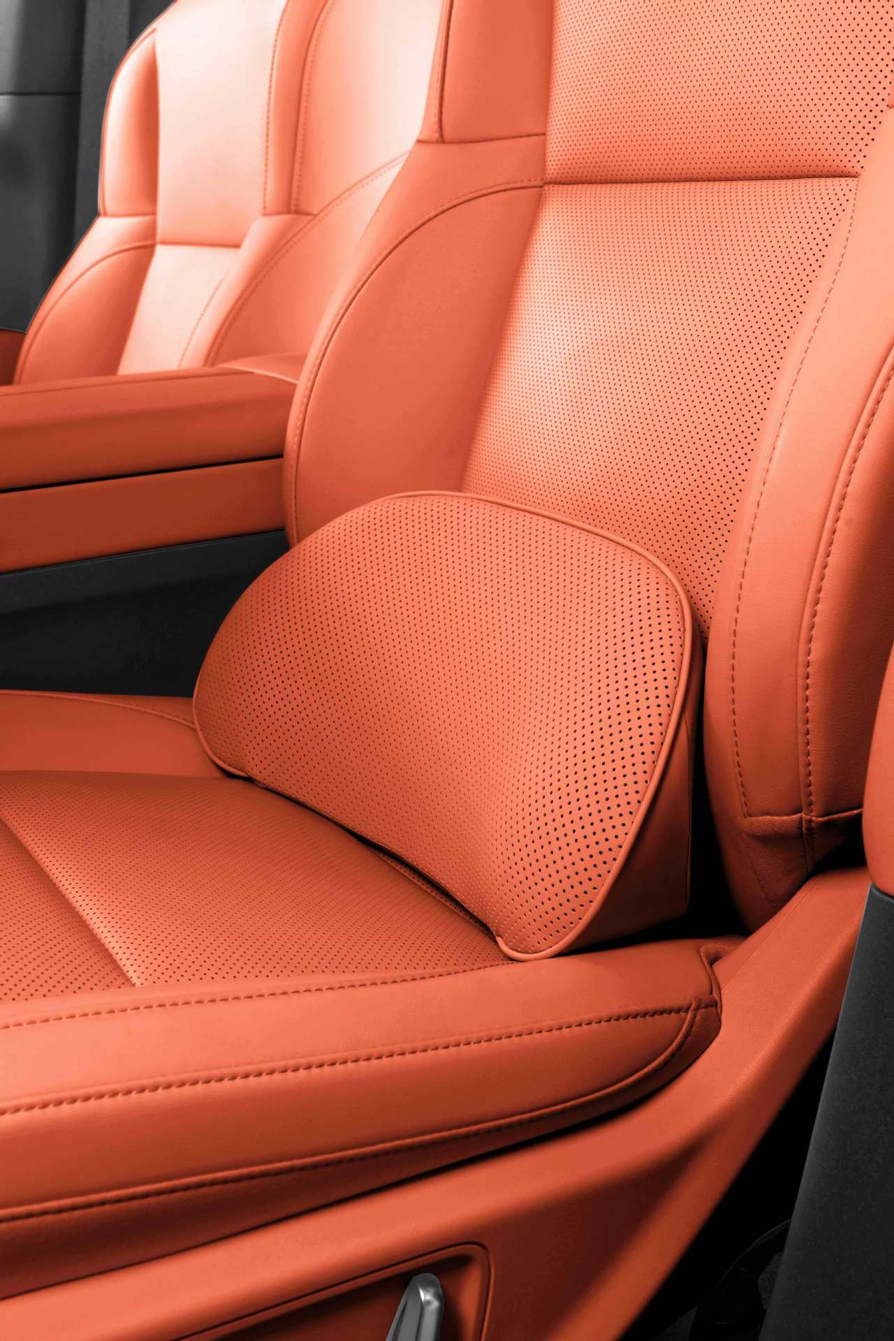 High-Quality Car Lumbar Support Cushion for Mercedes-Benz, Aito, and Li Auto, Driver's Seat Support, Memory Foam Cushion, Breathable