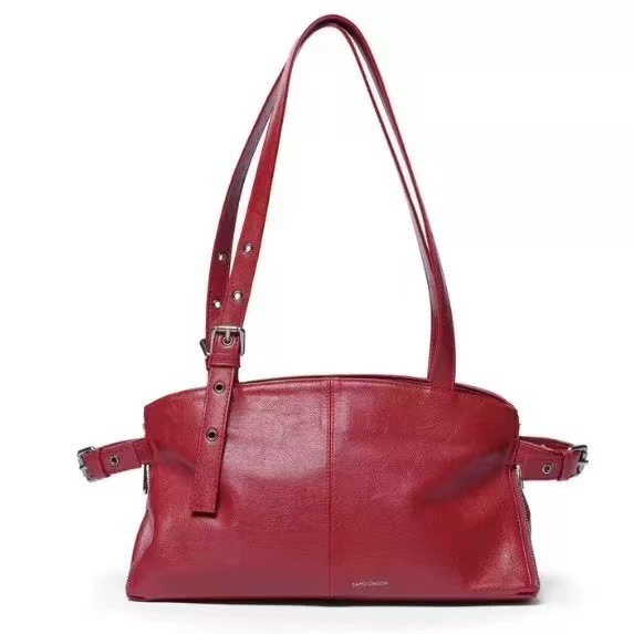 Ond Samooh estilo coreano de moda de mujer brazo locomotora bolso de hombro bolso ajustable de bolsillo