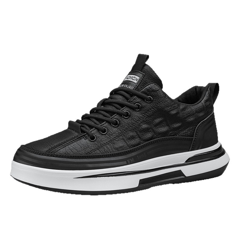 Zapatos de moda de cuatro estaciones zapatos deportivos de tendencia al aire libre zapatos casuales de suela gruesa de moda con zapatos de correr cómodos para hombres