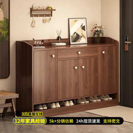 鞋柜家用门口入户室内靠墙一体玄关柜楼道走廊阳台收纳储物柜鞋架