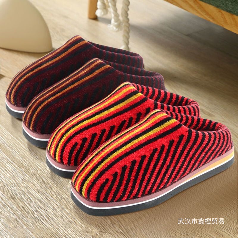 Velvet Slippers, Wool Slippers, Finished Wedding Style Cotton Slippers, Handmade Cotton Shoes, Pure Handmade Home Slippers, Winter