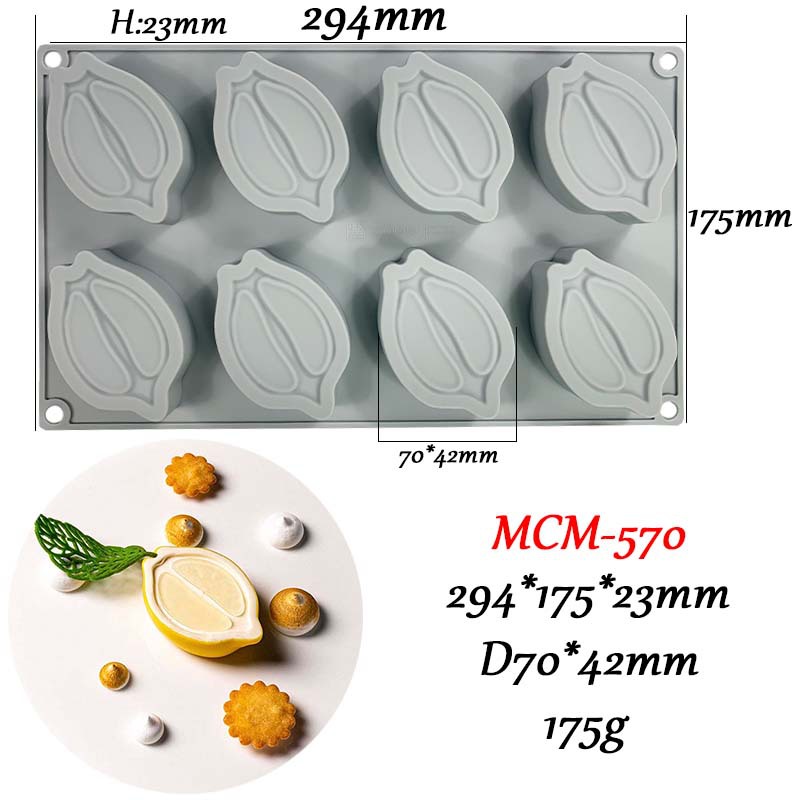 En stock simulación Castaño frambuesa cacahuete setas fruta pequeña molde de silicona comida china swing placa decoración hornear