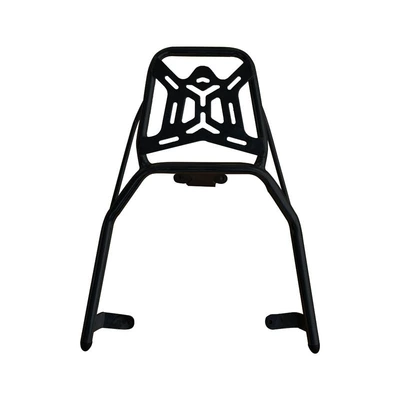 Applicable to Longjia Victoria 150Si300Si modified folding backrest front shelf front windshield front and rear shelf (Motorcycle tail) - black-frosted-rear-tailstock-universal-for-victoria-150-and-300
