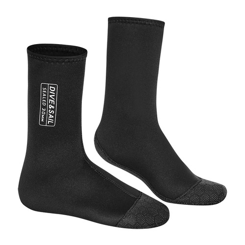 DIVE&SAIL new 3MM diving socks neoprene cold-proof anti-slip wear-resistant thickened diving socks snorkeling equipment
