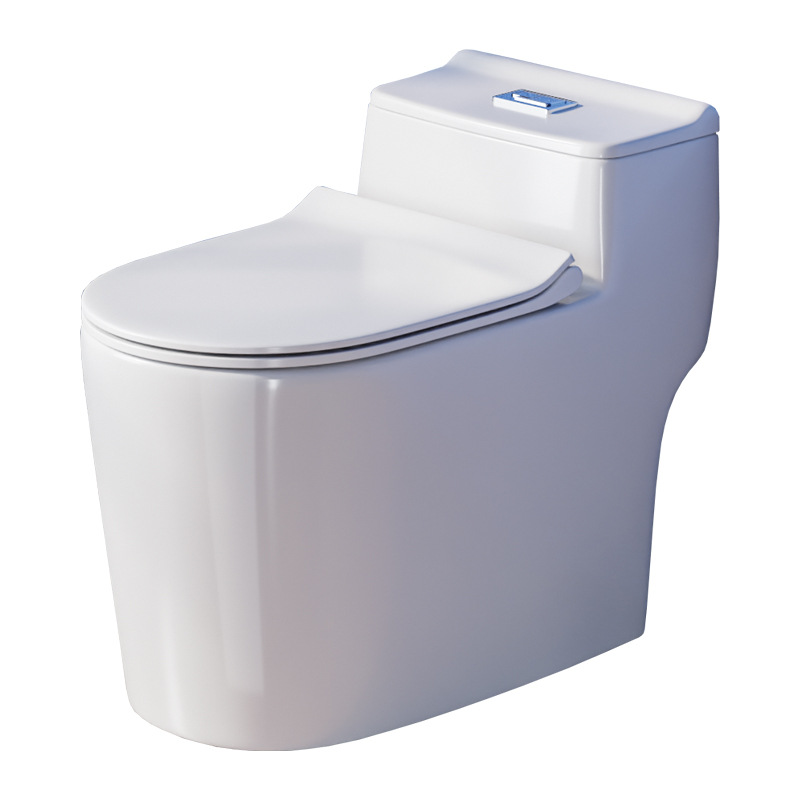 Aseo, artículos sanitarios Chaozhou, Guangdong, fábrica de artículos sanitarios, fábrica al por mayor de la fábrica, ultra-grande de una sola pieza de ahorro de agua ASIENTO DE SALIDA mudo inodoro